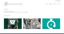 Desktop Screenshot of mauricevanderzedde.nl
